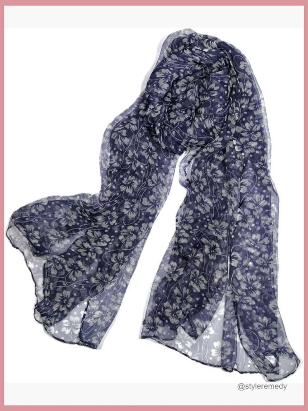 Mulberry Silk Blend Long Scarf 62x40 Wraps Shawl